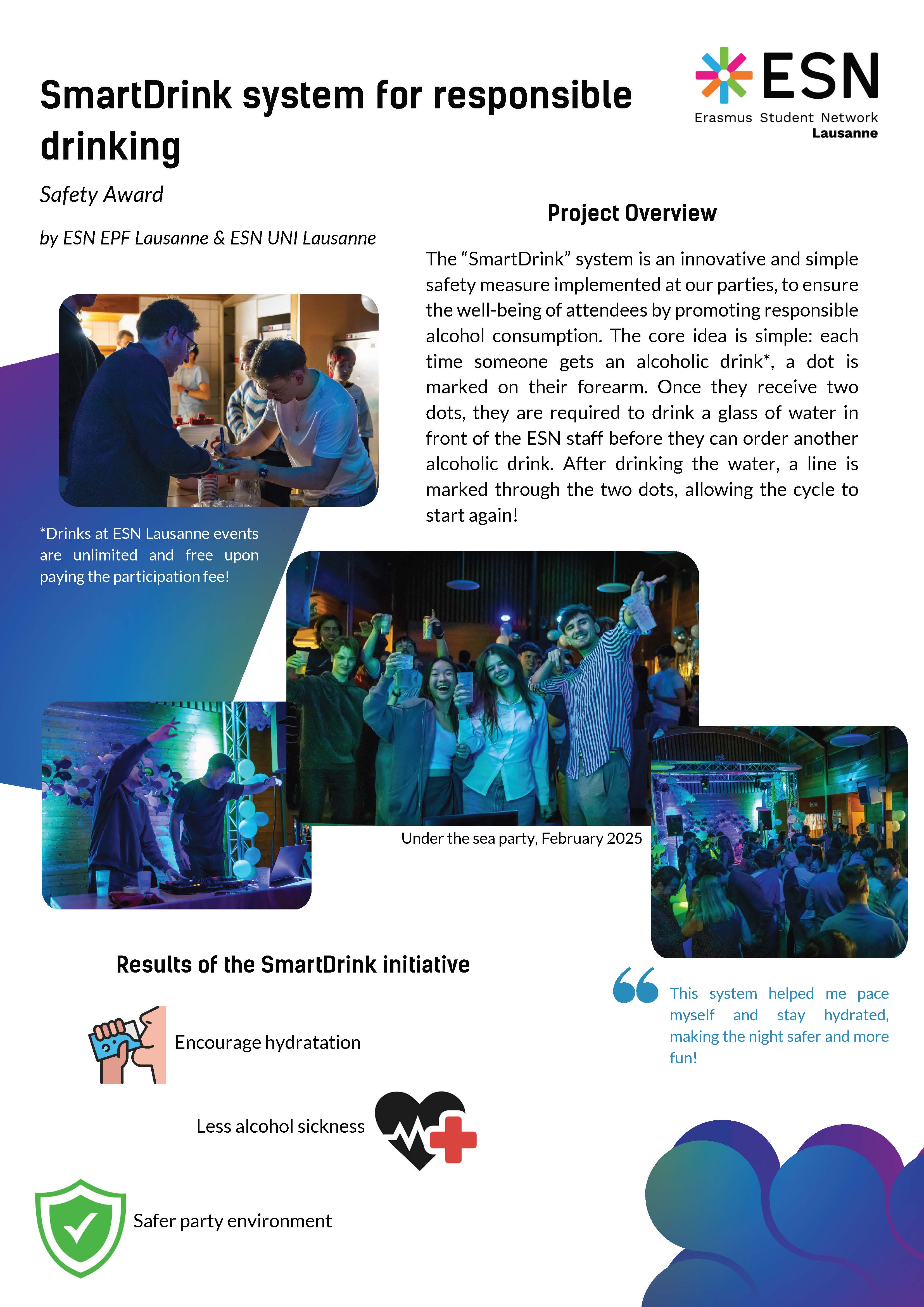 Safety Award 3rd Place